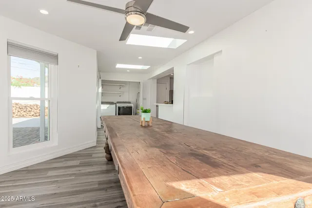 wooden floor in an empty room