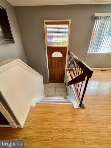 a view of front door