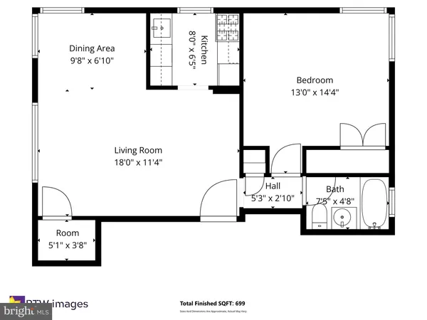 $1,850 | 206 North Trenton Street, Unit 2062, Arlington, VA 22203