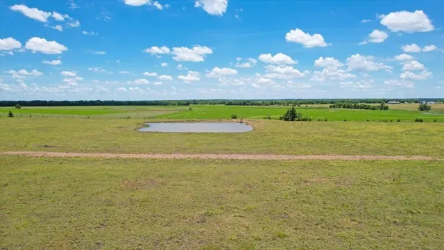 a view of an ocean and beach
