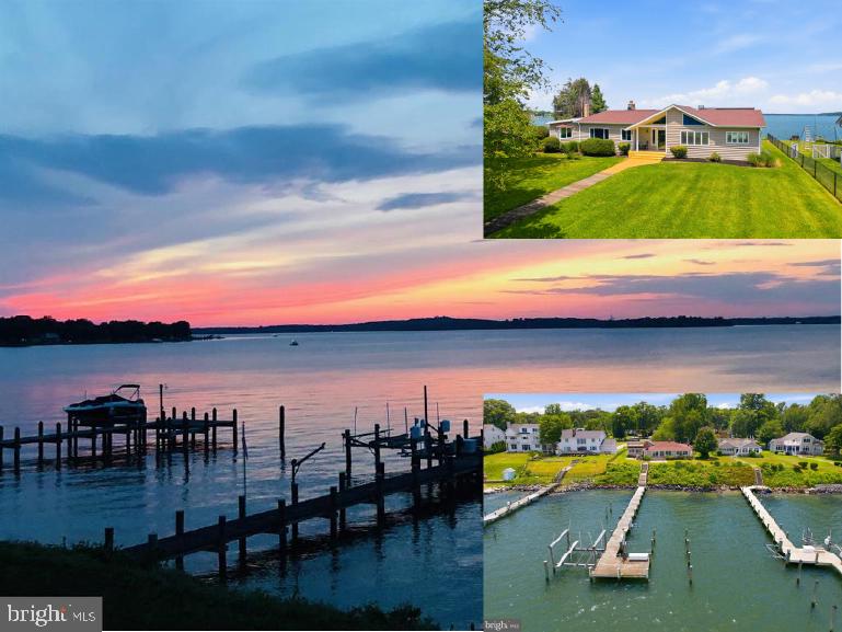1100 River Bay Road Annapolis, MD 21409 - Photo 1 of 67 Serene waterfront views at sunset.