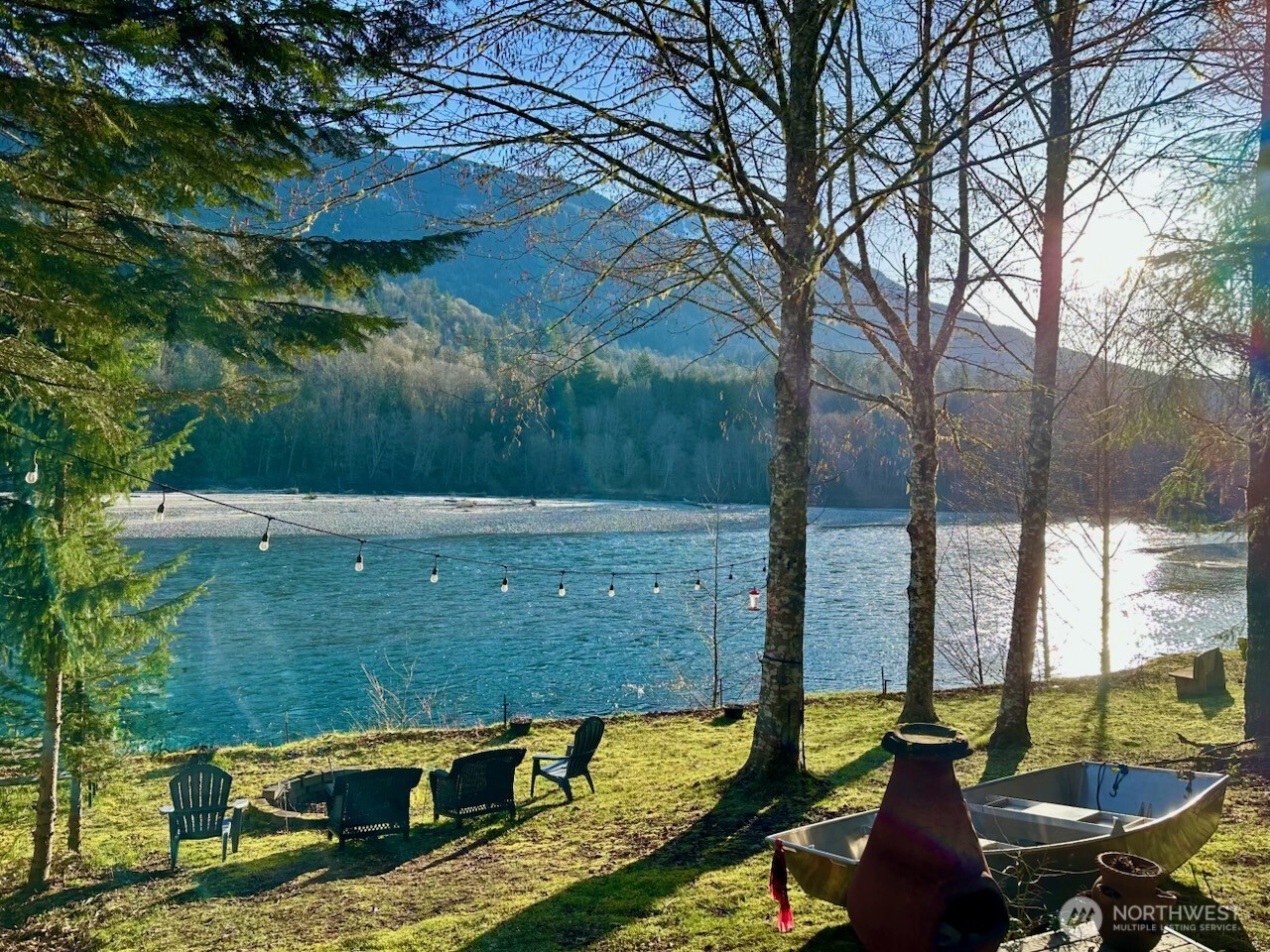 a view of a swimming pool with a lounge chairs
