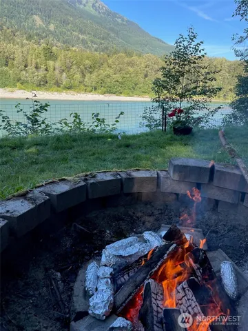 a view of an outdoor space and yard