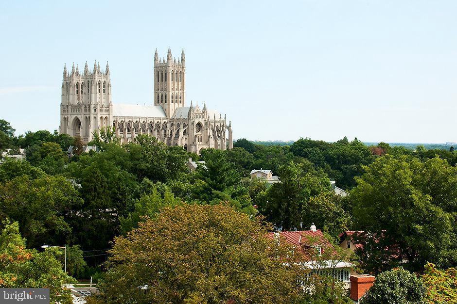 2501 Wisconsin Avenue Northwest, Unit 302 Washington, DC 20007 - Photo 32 of 33 a view of a city with tall buildings