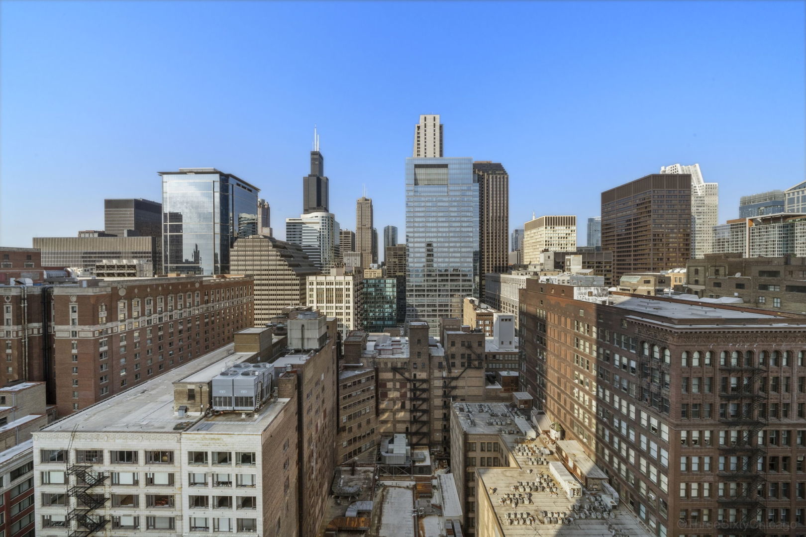 60 East Monroe Street, Unit 2606 Chicago, IL 60603 - Photo 11 of 34 a view of city with tall buildings