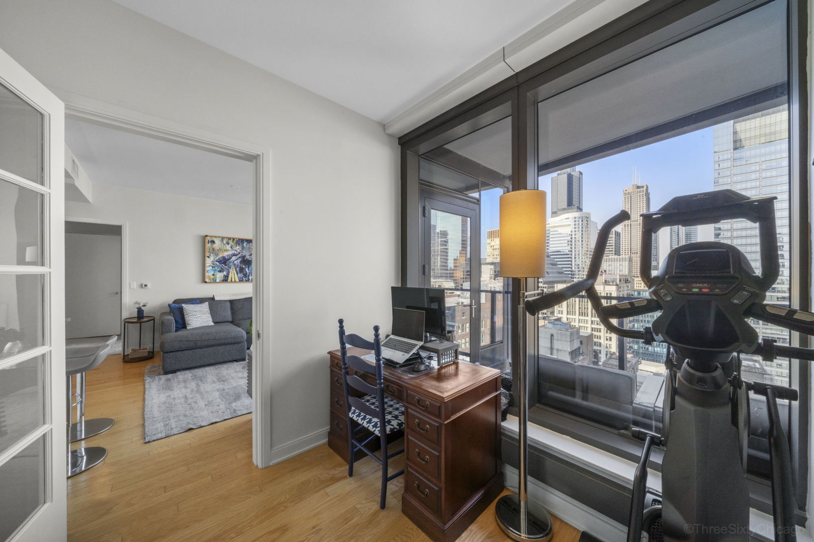 60 East Monroe Street, Unit 2606 Chicago, IL 60603 - Photo 22 of 34 a view of a livingroom with furniture