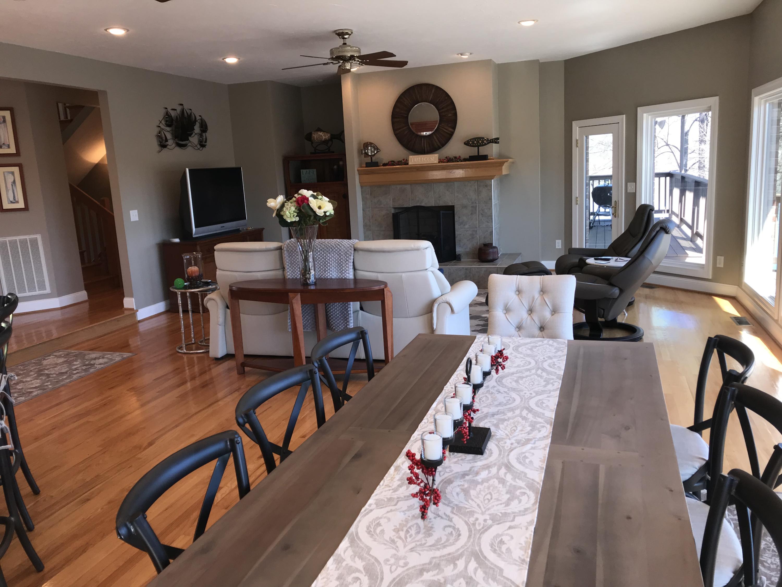 6298 Horseshoe Bend Road Goodview, VA 24095 - Photo 14 of 50 Living Area from Dining Area