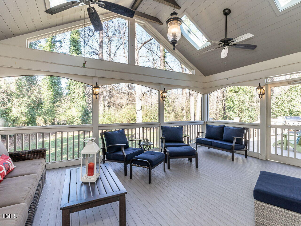 2705 Rothgeb Drive Raleigh, NC 27609 - Photo 26 of 35 Escape to your private screened-in retreat!