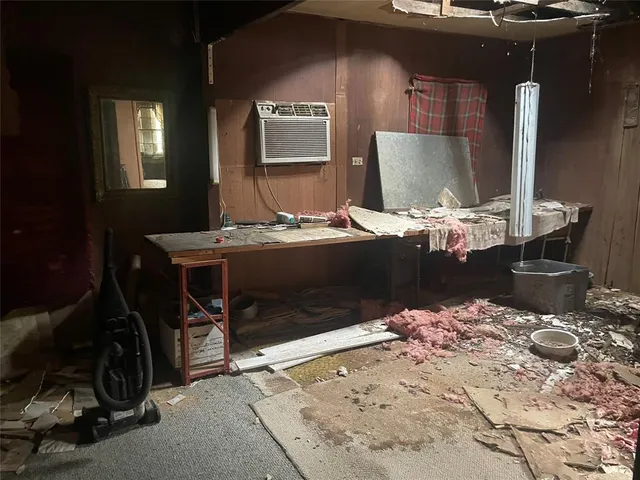 a view of street from a balcony