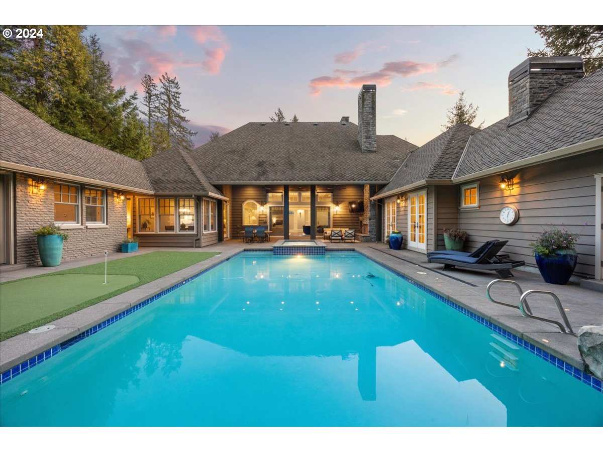 3528 Southwest 64th Place Portland, OR 97221 - Photo 41 of 48 a swimming pool with outdoor seating and yard