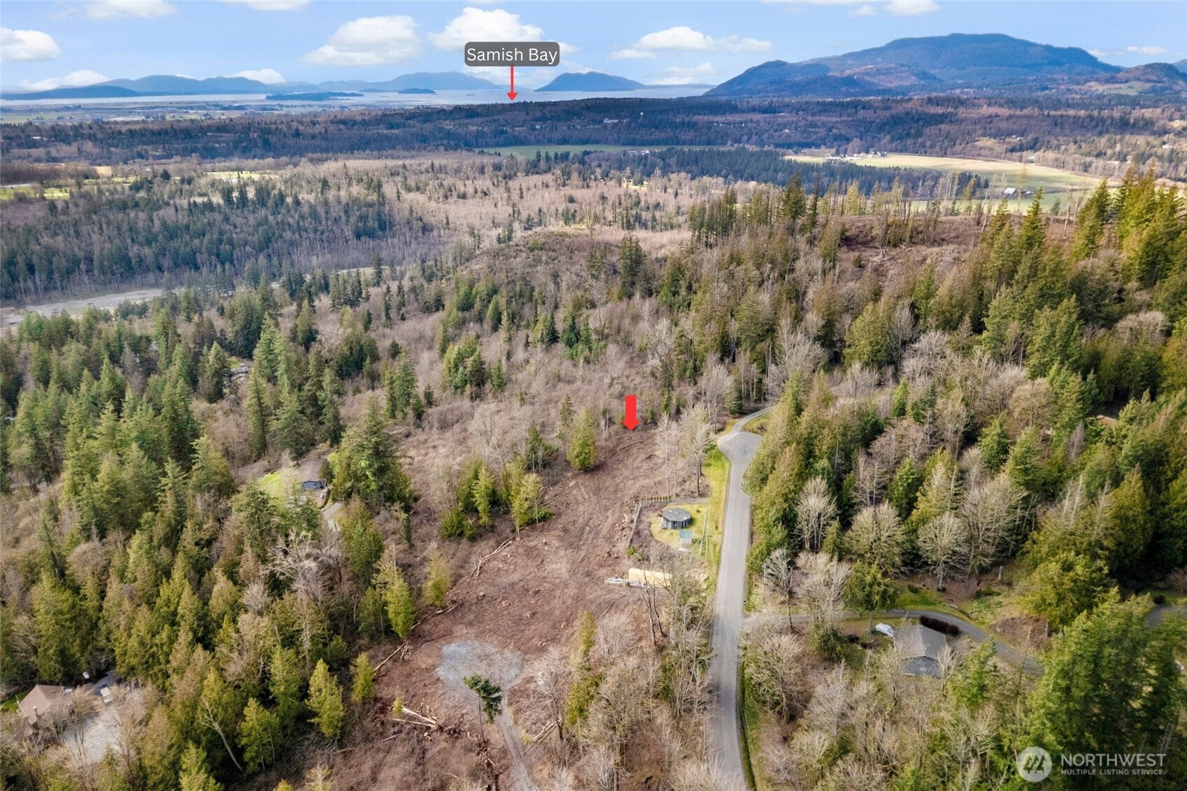 7220 Cliffside Lane Sedro-Woolley, WA 98284 - Photo 37 of 37 a view of a lake with a mountain in the background