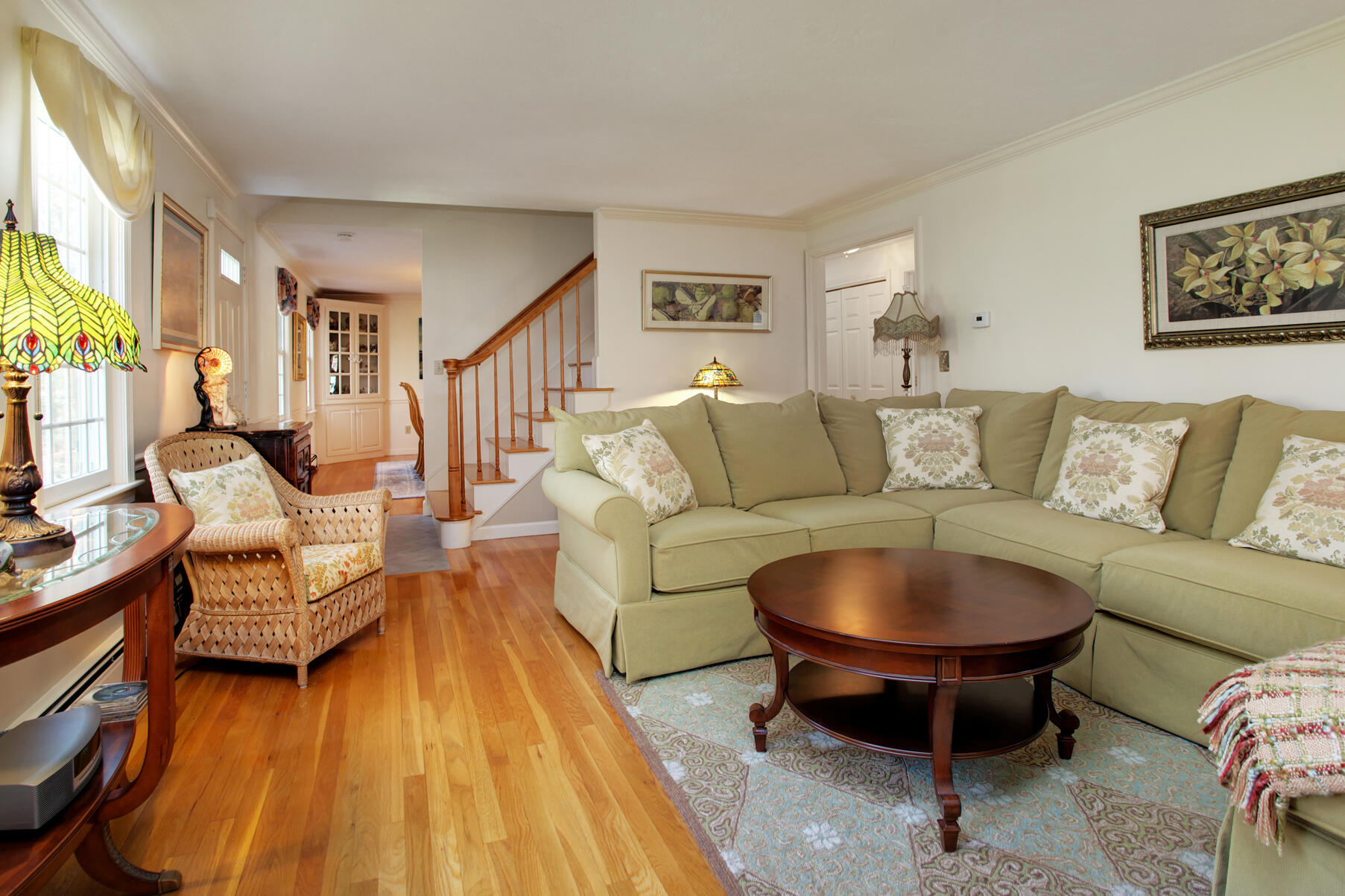 282 Elliott Road Centerville, MA 02632 - Photo 36 of 51 a living room with furniture and a wooden floor