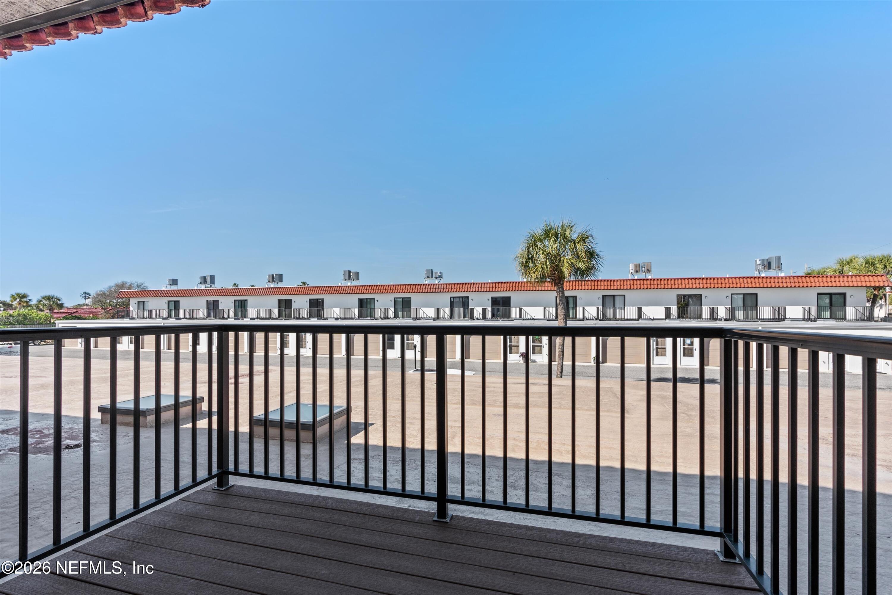 11 Dondanville Road, Unit 3 St. Augustine, FL 32080 - Photo 20 of 25 20-Bedroom 2 Balcony