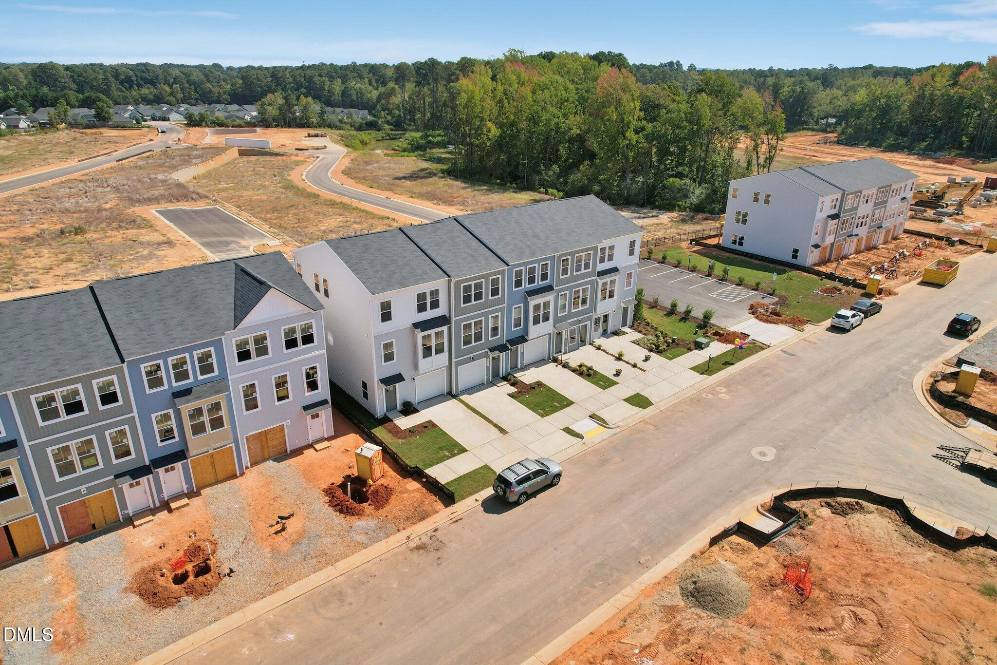 907 Formby Way Raleigh, NC 27610 - Photo 27 of 35 an aerial view of a house with pool