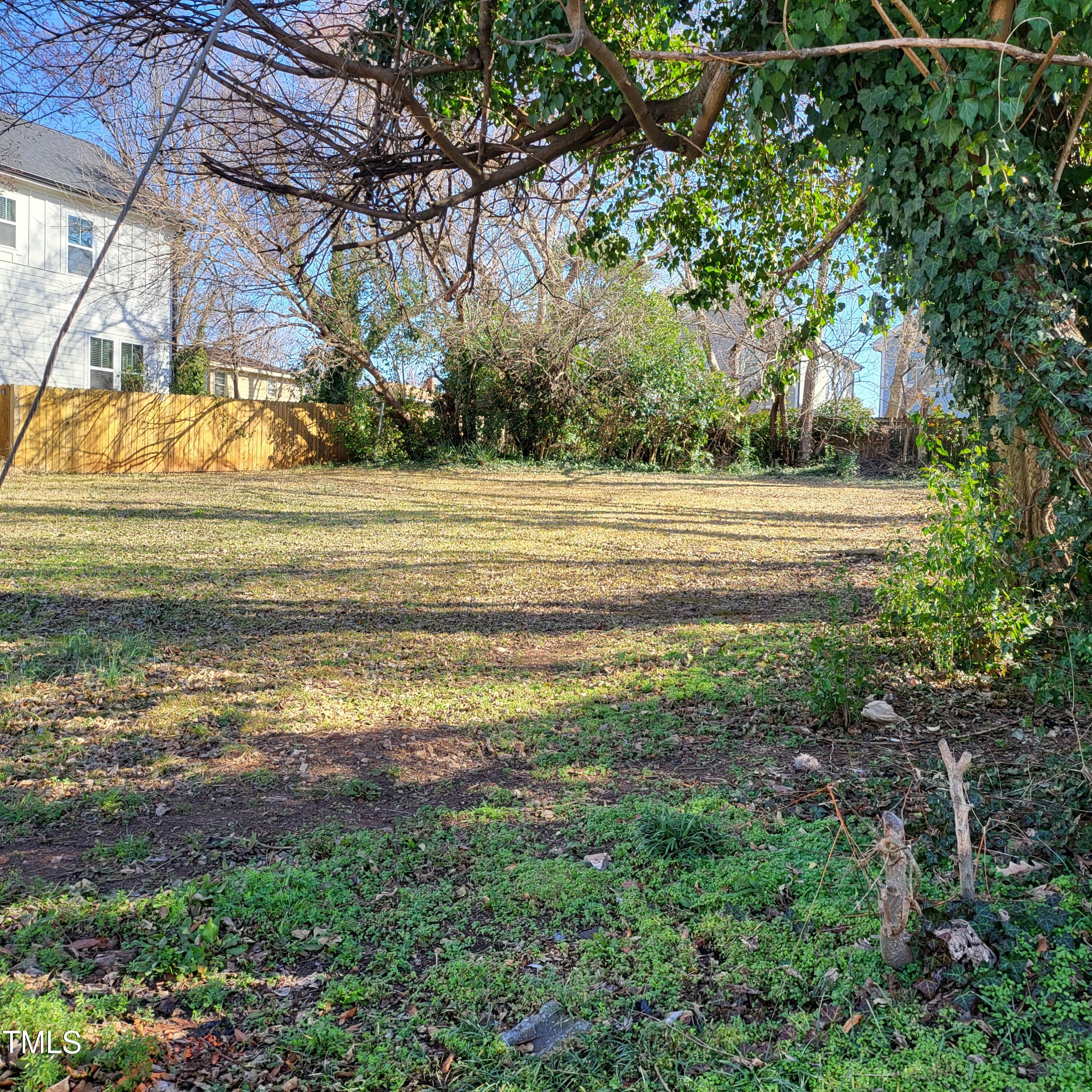 6 Hill Street Raleigh, NC 27610 - Photo 3 of 4 a view of yard with large trees