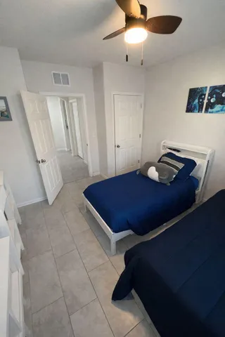 a room with furniture and rug