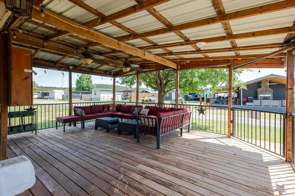 2334 San Bar Road, Unit 71 Graford, TX 76449 - Photo 5 of 40 Large deck to truly enjoy the outdoors