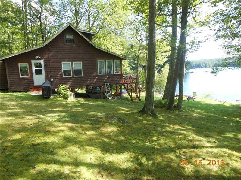 40 Rustic Drive Litchfield, ME 04350 - Photo 4 of 17 Exterior Front. This camp is right...