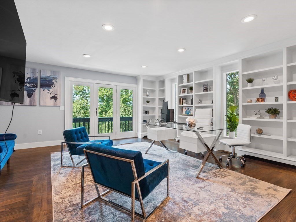49 Reed Street Rehoboth, MA 02769 - Photo 18 of 40 a living room with furniture large window and flat screen tv
