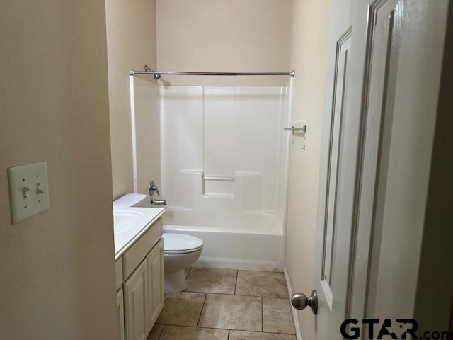 19602 FM 2493 Flint, TX 75762 - Photo 5 of 8 a bathroom with a granite countertop sink toilet and shower