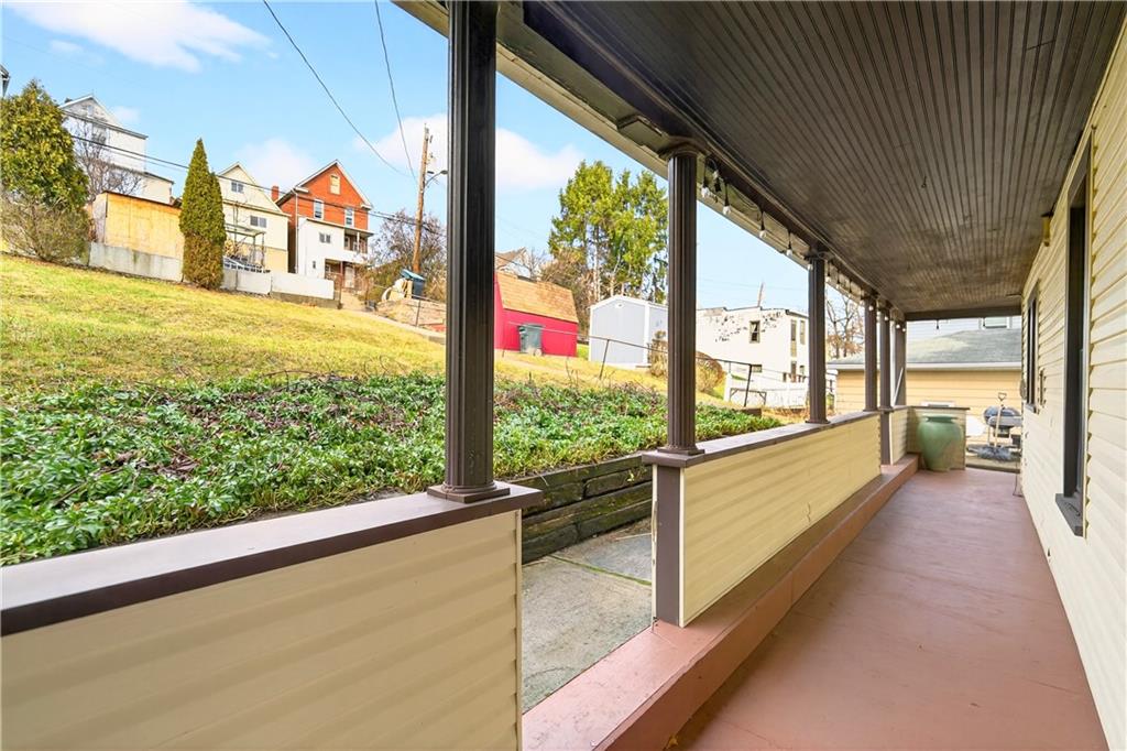 422 West 7th Avenue Tarentum, PA 15084 - Photo 29 of 50 a view of an outdoor space and tv
