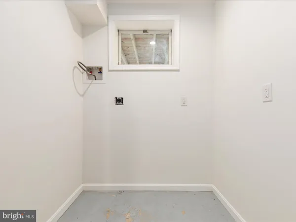 a small space with a window