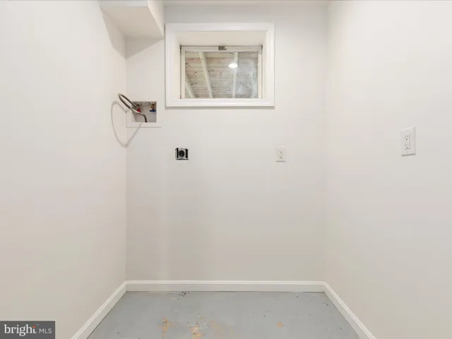 a small space with a window