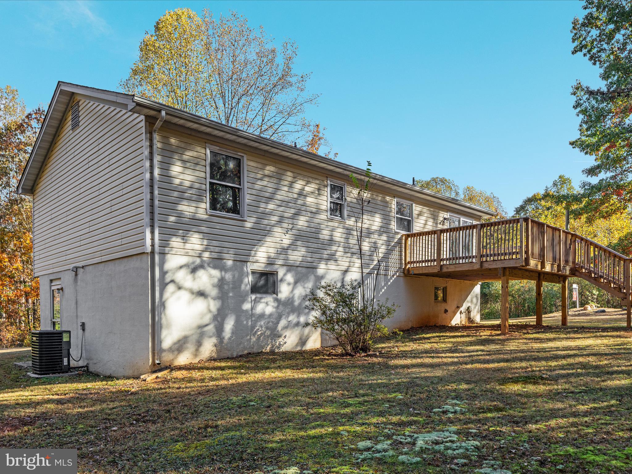 10214 Unique Trail Rixeyville, VA 22737 - Photo 45 of 48 a view of a house with a yard