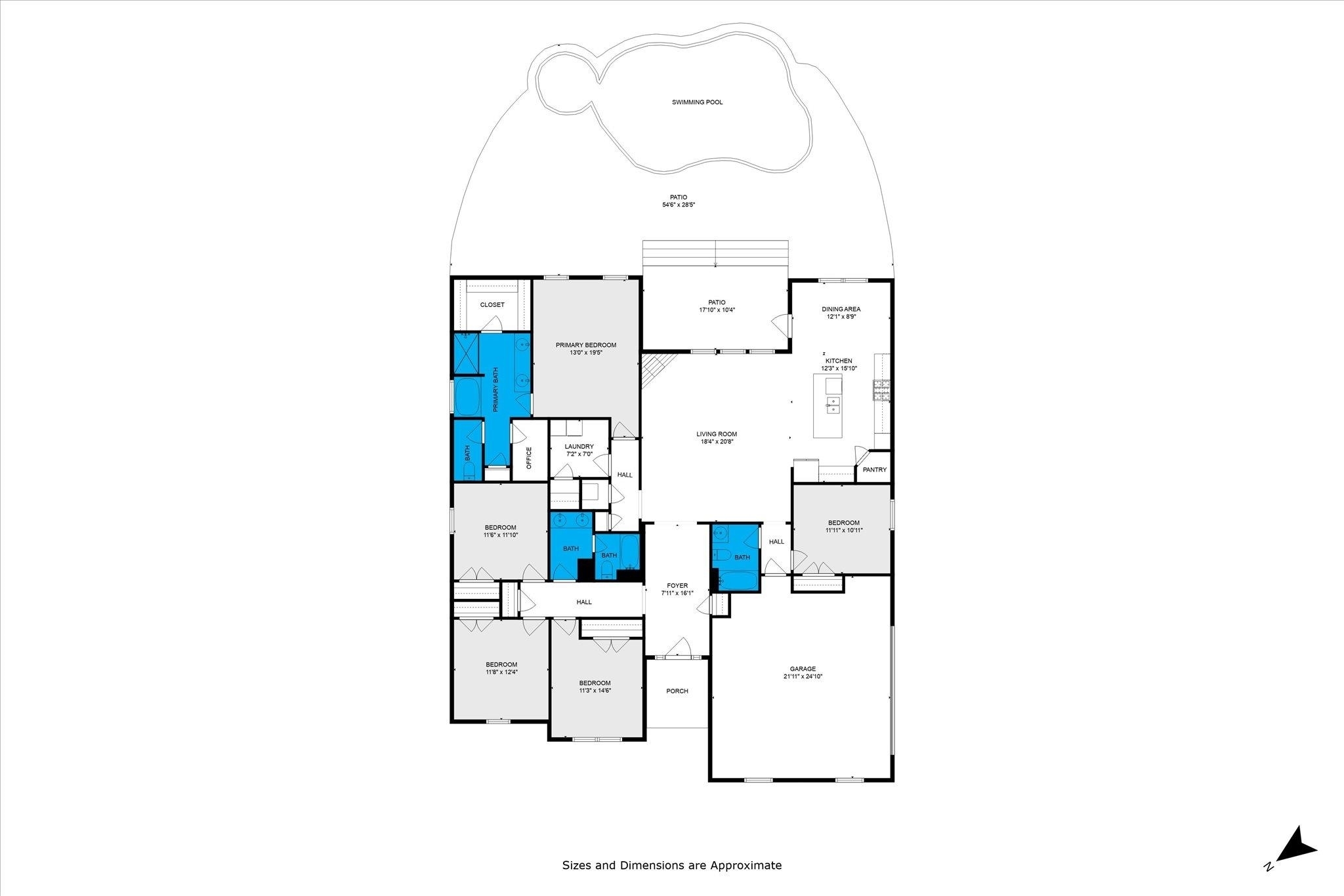 31516 Spoonbill Road Daphne, AL 36527 - Photo 50 of 50 Floorplan