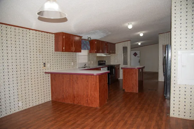 a bathroom with a bathtub and a sink