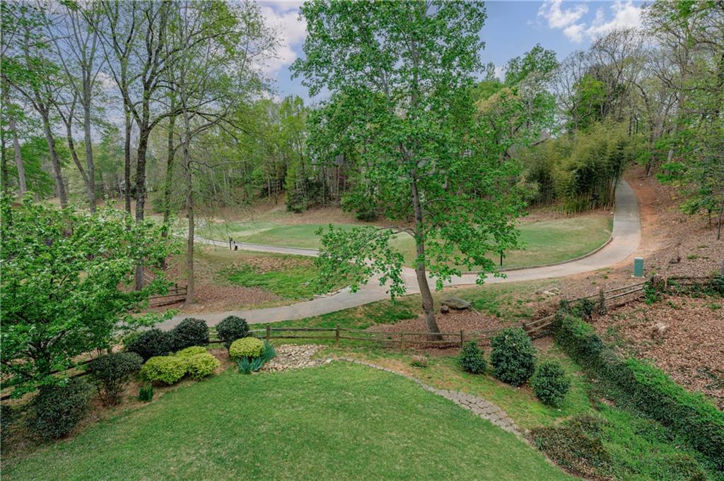 6010 Masters Club Drive Suwanee, GA 30024 - Photo 75 of 82 a view of a garden with a tree