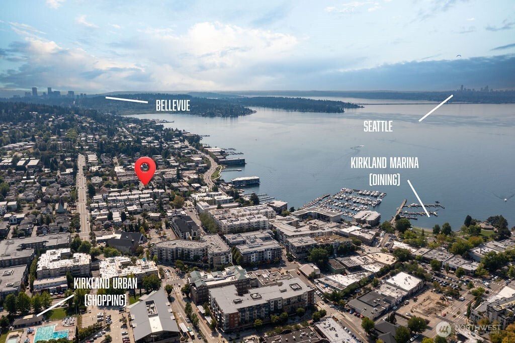 205 4th Court South, Unit 13 Kirkland, WA 98033 - Photo 33 of 33 a city view