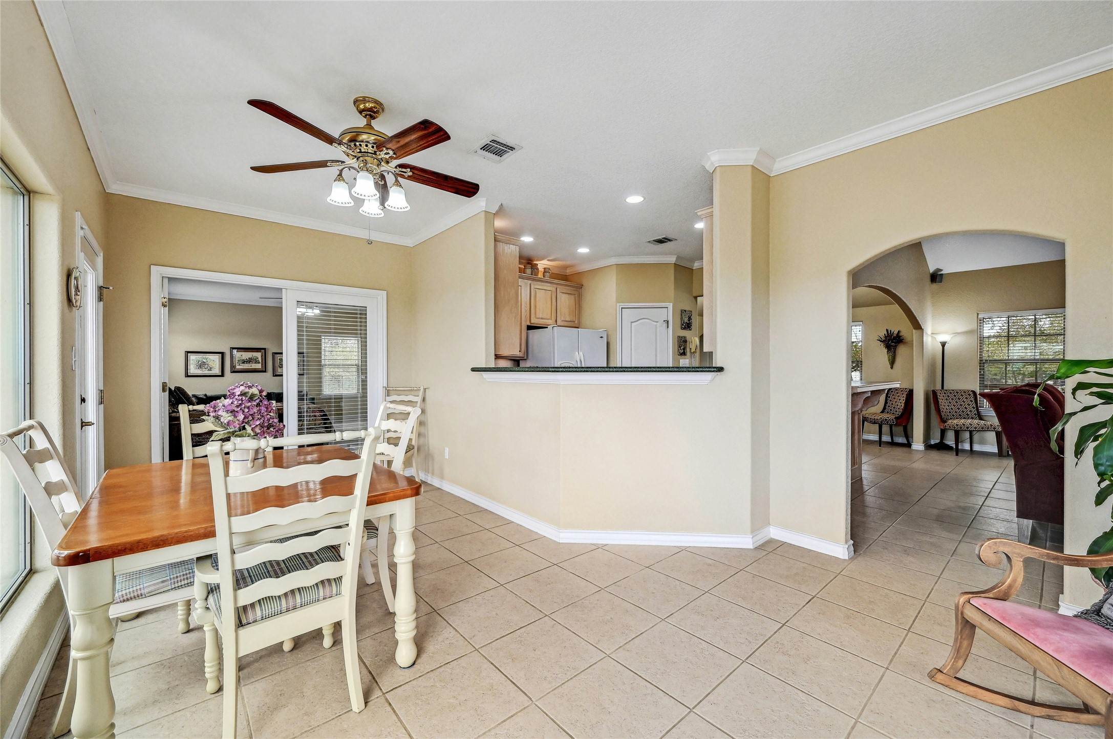 1370 Sunset View Fischer, TX 78623 - Photo 14 of 29 Breakfast nook or flex room, this is a great space for whatever you desire.