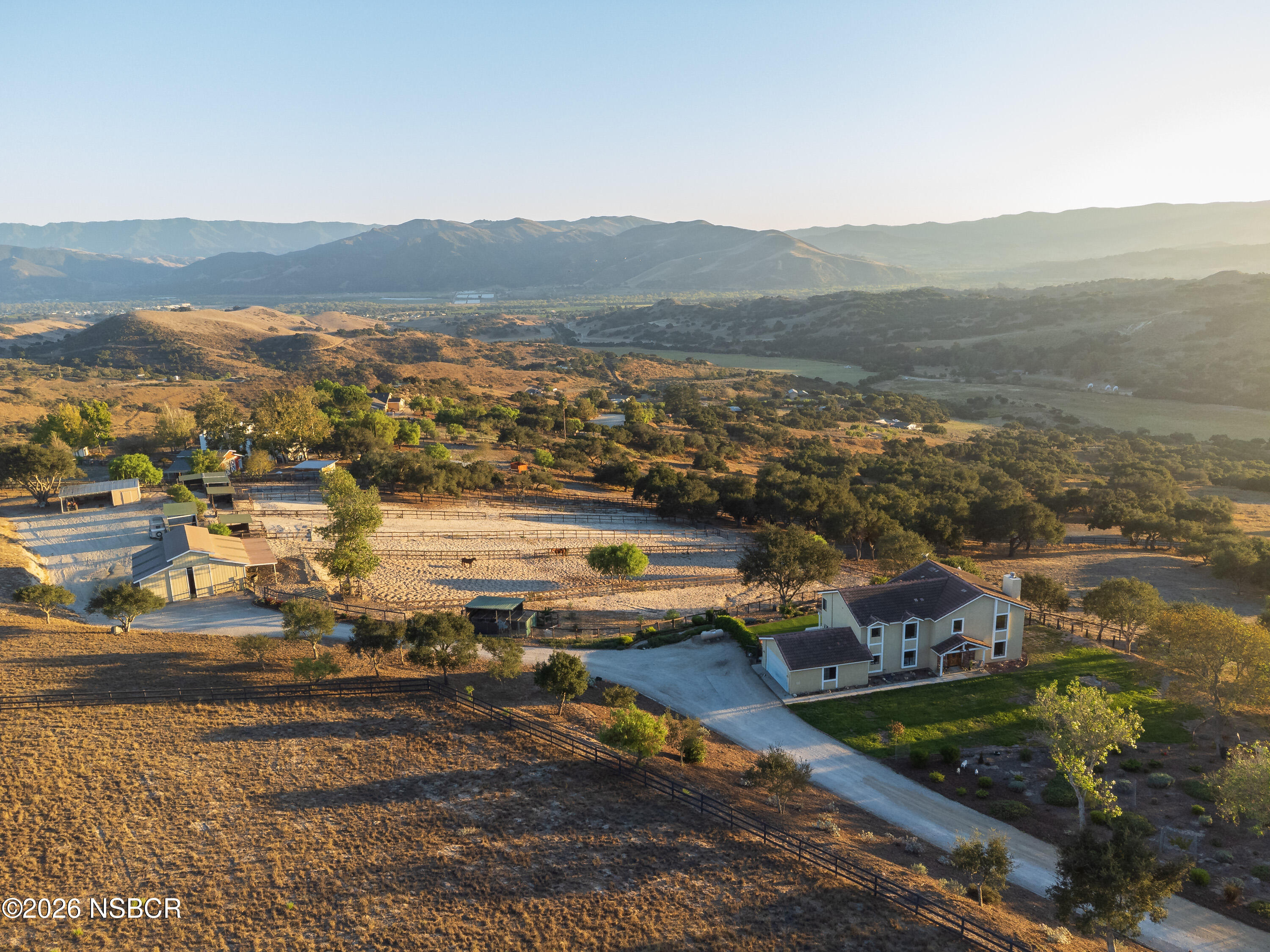 1799 Cougar Ridge Road Buellton, CA 93427 - Photo 47 of 56 Aerial View - Equestrian Facilities