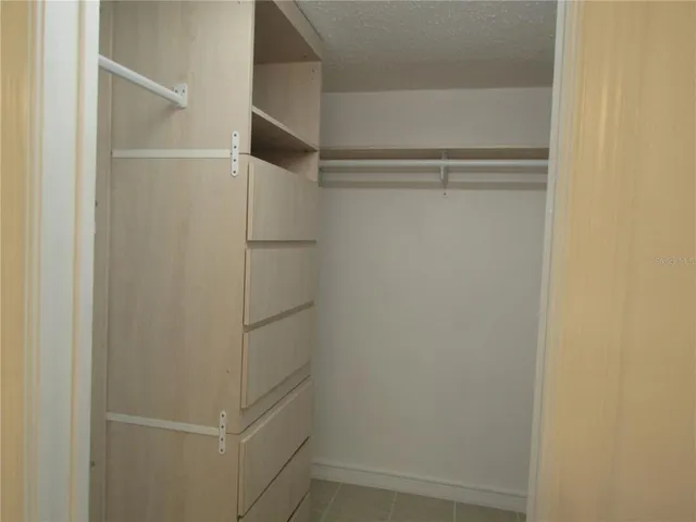 a view of walk in closet