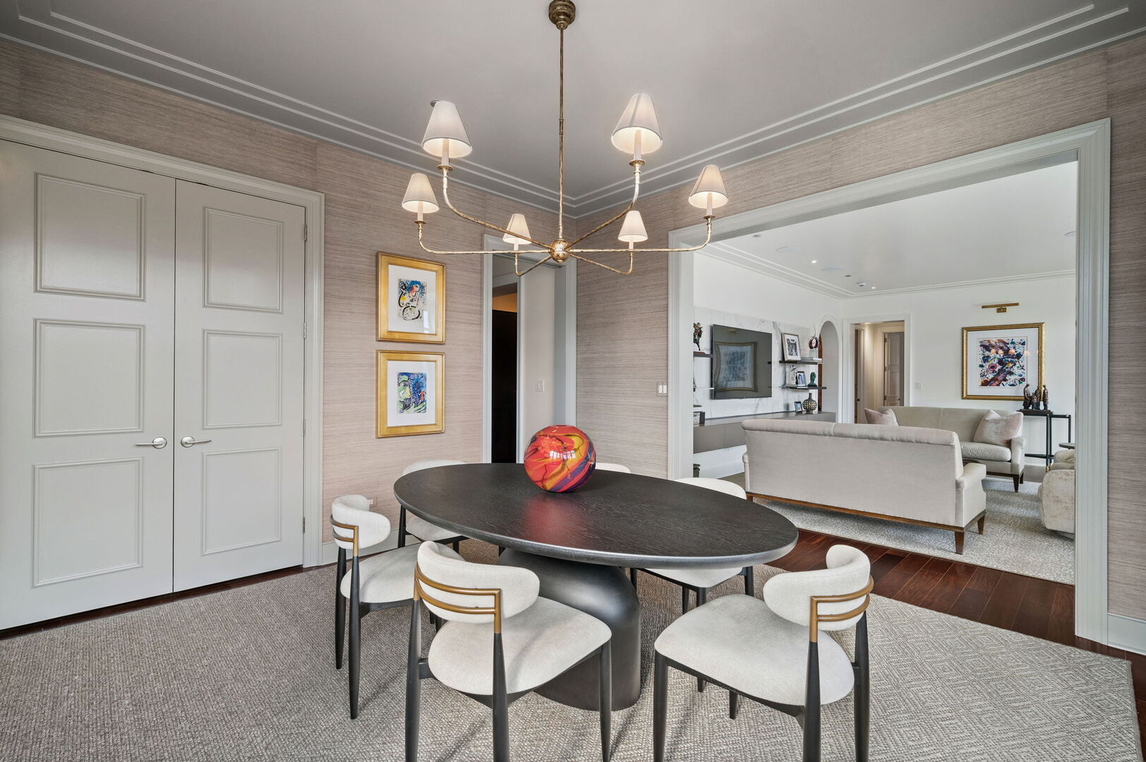 118 East Erie Street, Unit 28F Chicago, IL 60611 - Photo 10 of 31 a dining room with furniture and window