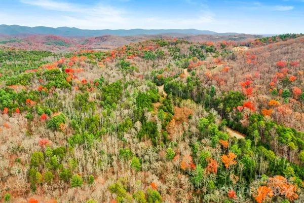 a view of city and mountain