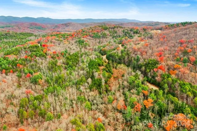 a view of city and mountain