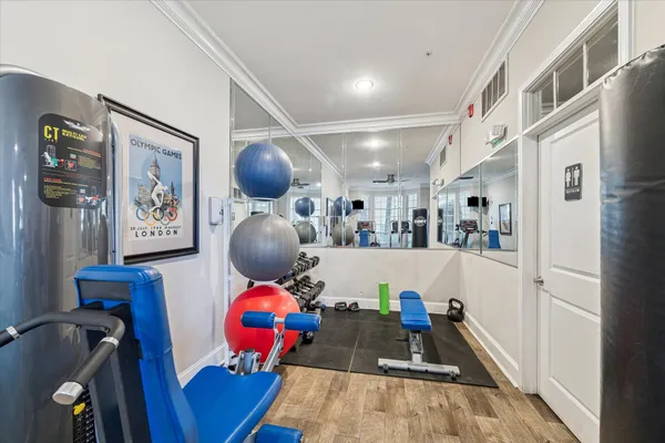 a view of lake with outdoor space