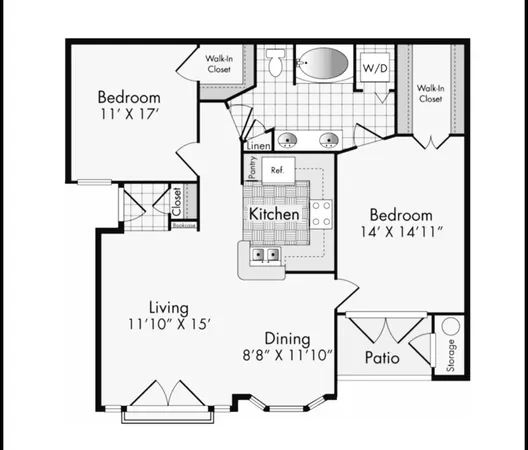 a aerial view of a house with a garden and plants