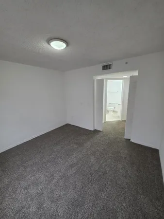 a view of empty room