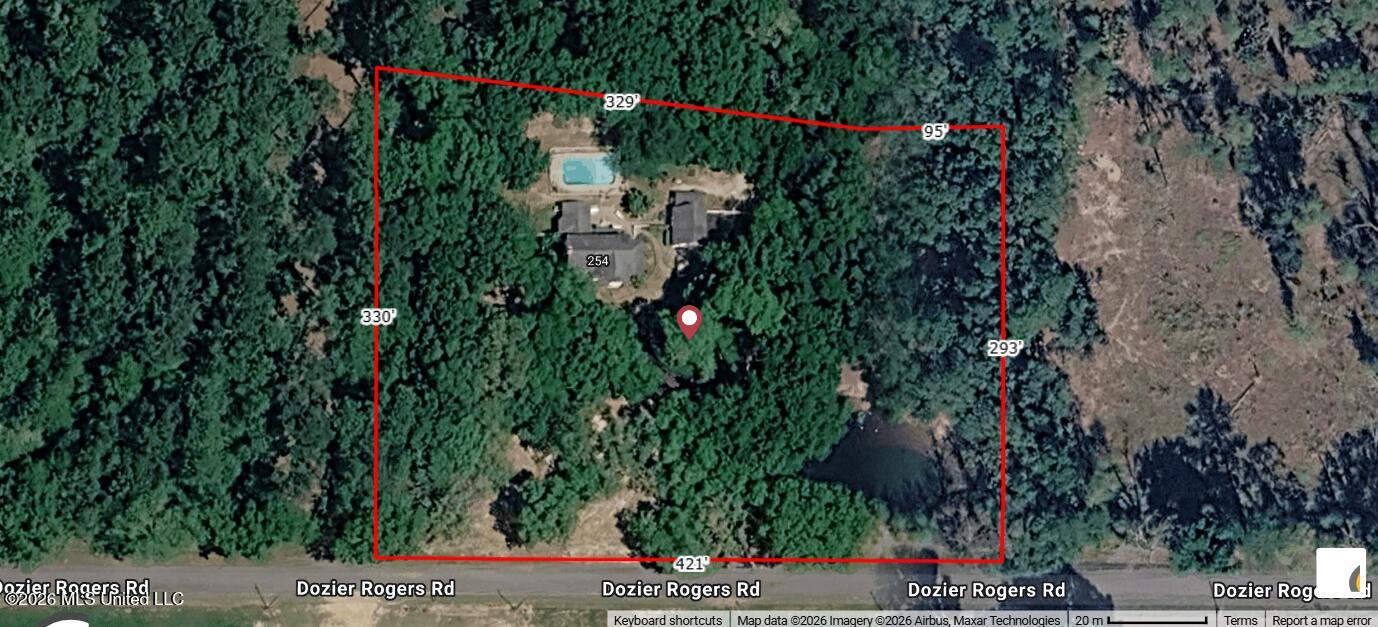 254 Dozier Rogers Road Lucedale, MS 39452 - Photo 58 of 61 RealistReport_Results_Map (87)