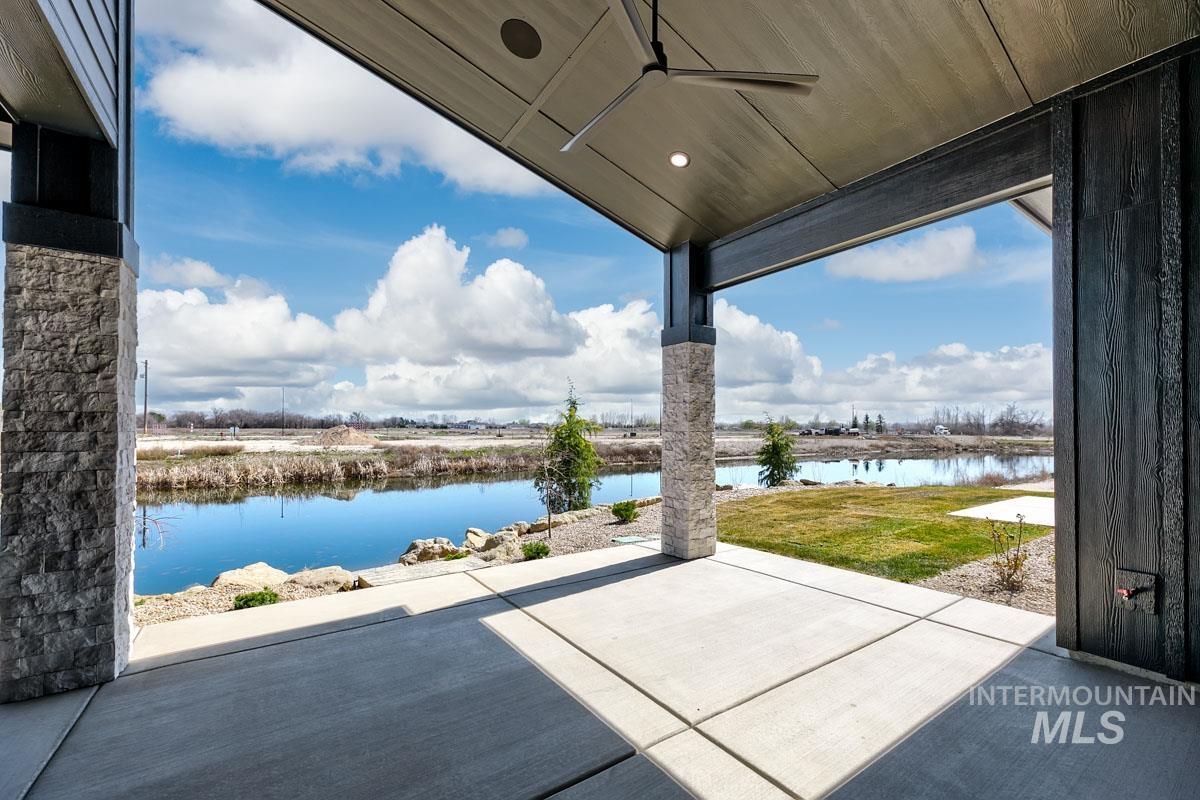 525 Founder Avenue Middleton, ID 83644 - Photo 44 of 50 View of patio with a water view