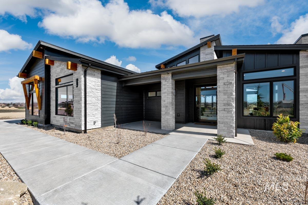 525 Founder Avenue Middleton, ID 83644 - Photo 5 of 50 View of front of house with stone siding and board and batten siding