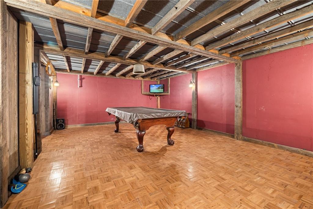 131 Caudell Drive Lula, GA 30554 - Photo 36 of 68 a view of an empty room with wooden walls