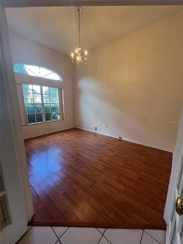 a view of livingroom with window