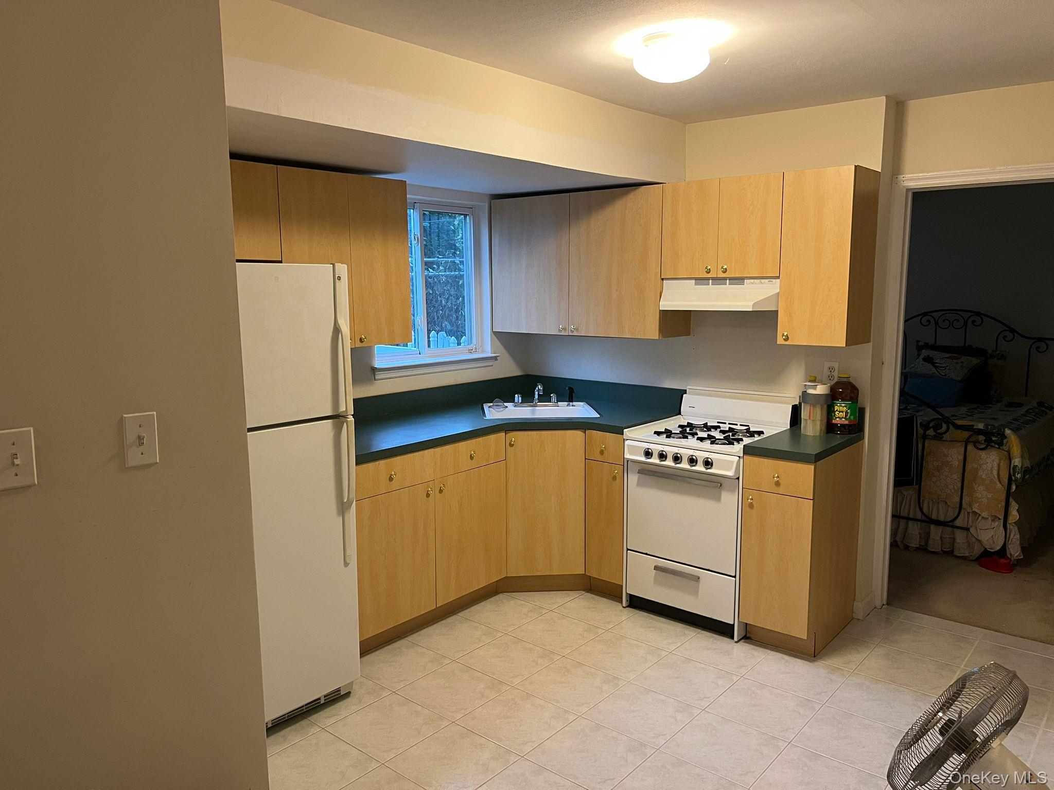 29 Marisa Court Staten Island, NY 10314 - Photo 10 of 15 a kitchen with a refrigerator a stove a microwave and cabinets