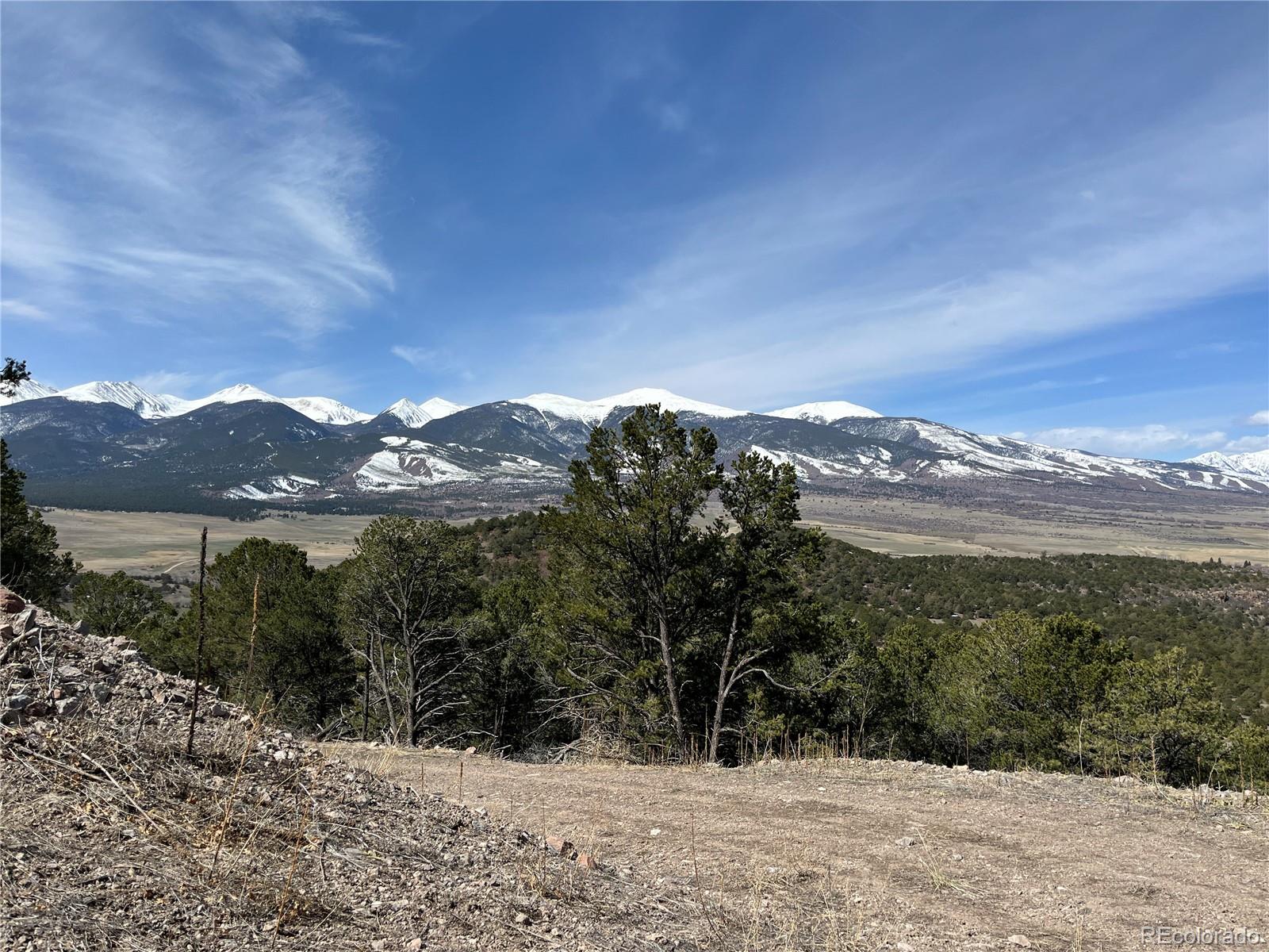 a view of mountain view with mountains in the background