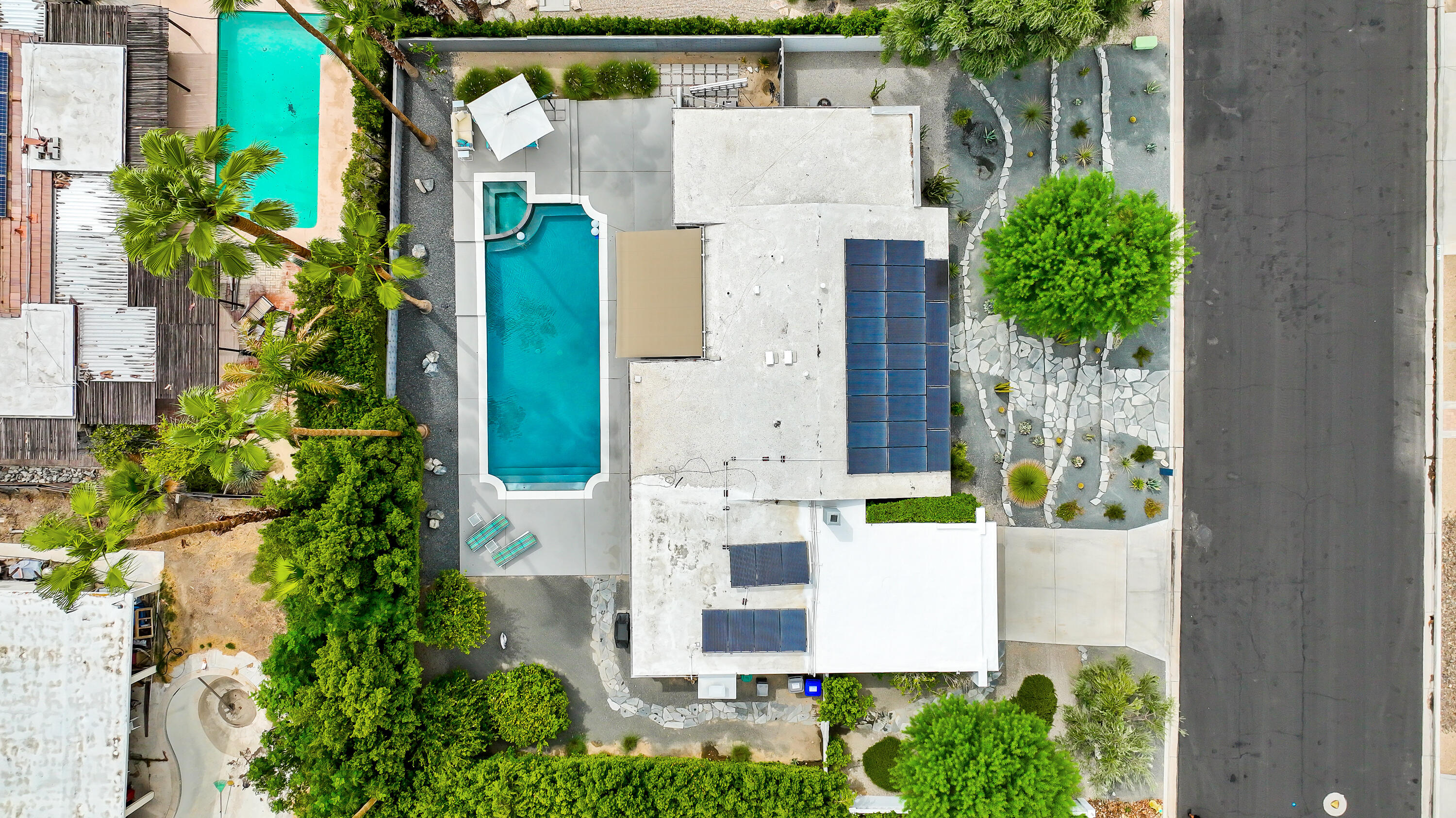 71520 Gardess Road Rancho Mirage, CA 92270 - Photo 35 of 41 090 DRONE OVERVIEW