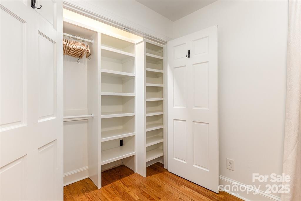 6639 Camp Creek Road Lancaster, SC 29720 - Photo 22 of 42 a view of bedroom with a closet and wooden floor